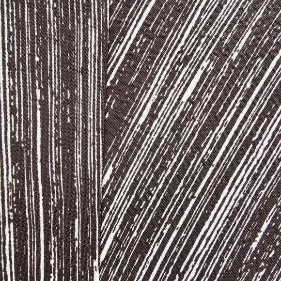 Vivienne Vivienne Tam Ruched Draped Dress in Brown and Cream, Size Large - Picture 5 of 8